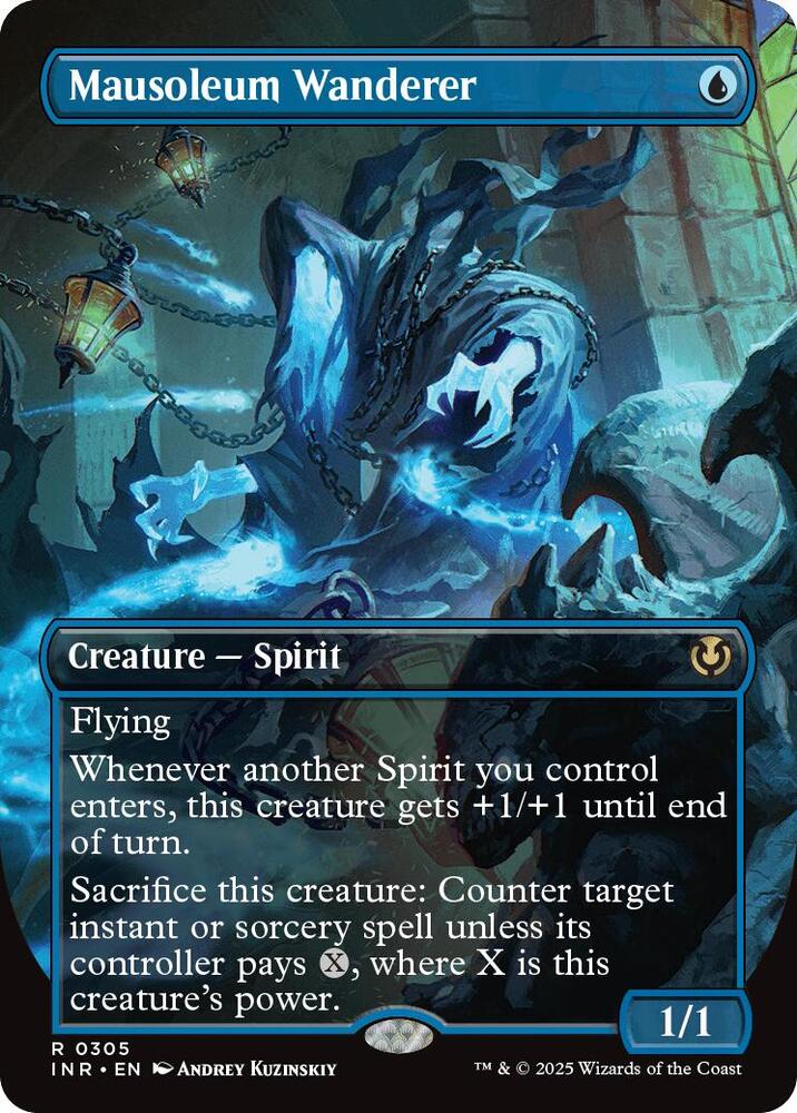 Mausoleum Wanderer 305/287 (Innistrad Remastered)  - Borderless Foil | Good Games Modbury