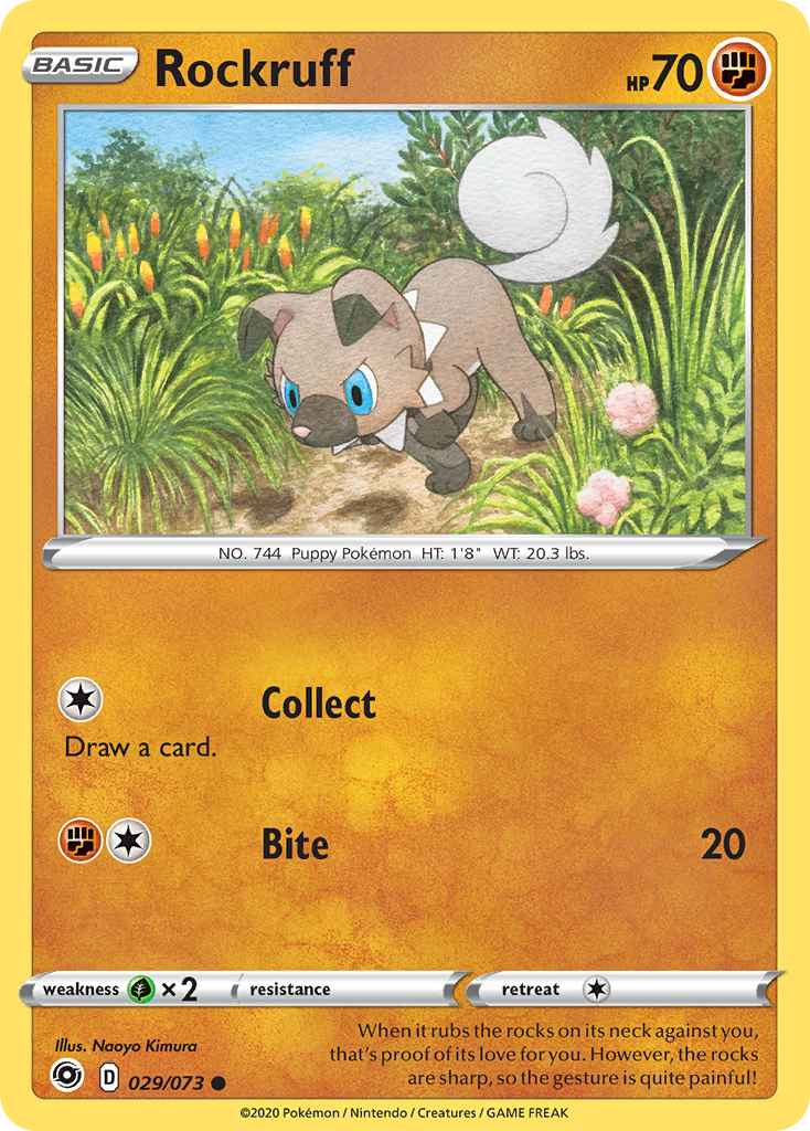 Rockruff (029/073) [Sword & Shield: Champion's Path] | Good Games Modbury