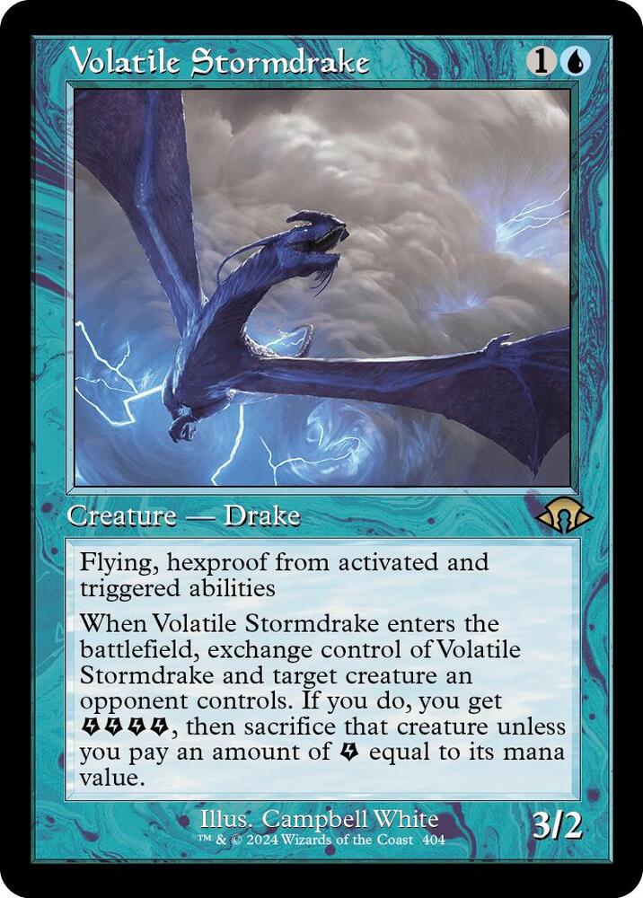 Volatile Stormdrake 404/319 (Modern Horizons 3)  - Retro | Good Games Modbury