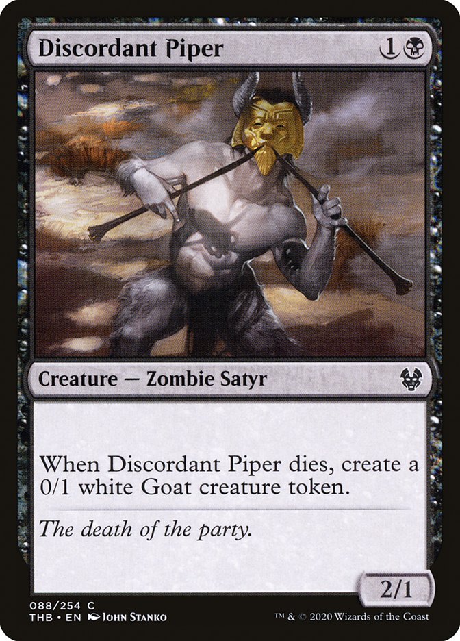 Discordant Piper [Theros Beyond Death] | Good Games Modbury