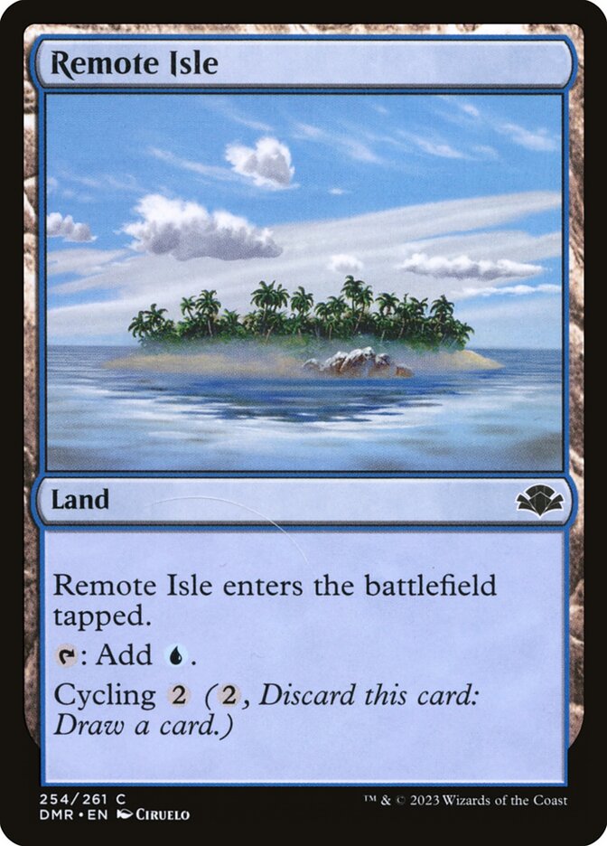 Remote Isle 254/261 (Dominaria Remastered)  | Good Games Modbury
