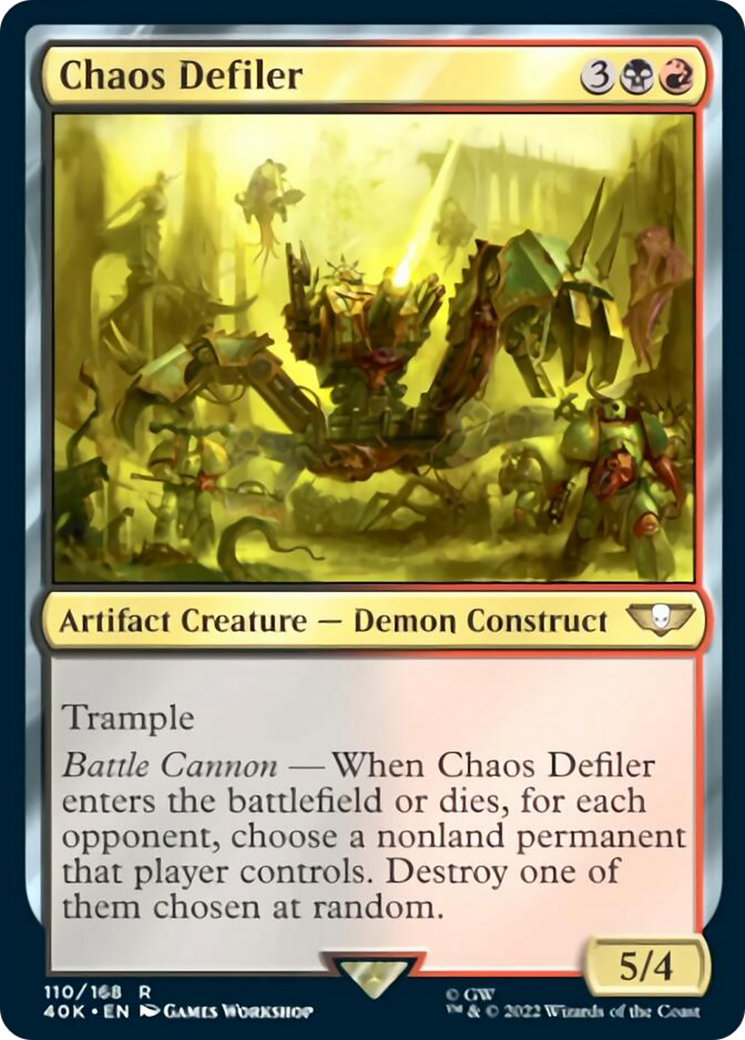 Chaos Defiler [Universes Beyond: Warhammer 40,000] | Good Games Modbury