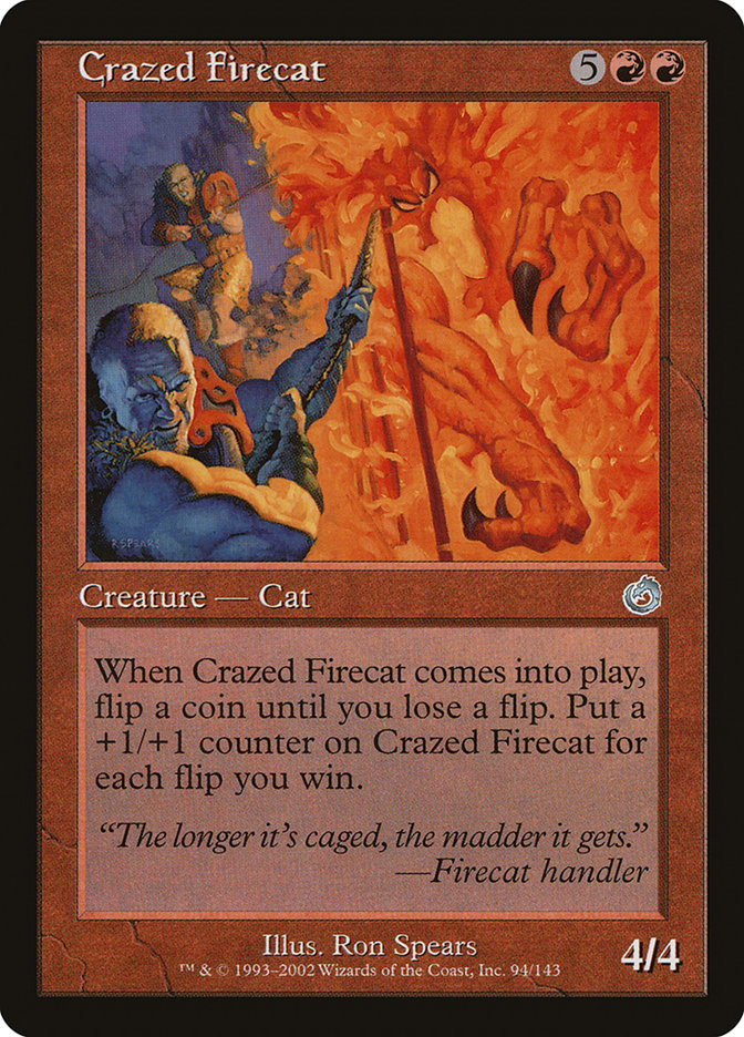 Crazed Firecat 94/143 (Torment)  | Good Games Modbury