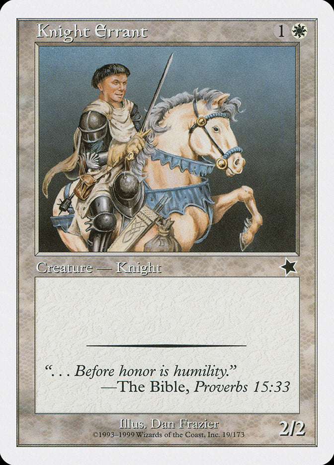 Knight Errant [Starter 1999] | Good Games Modbury