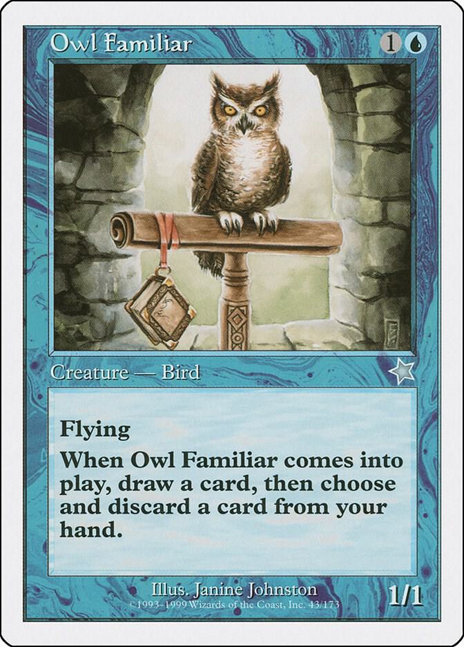 Owl Familiar 43/173 (Starter 1999)  | Good Games Modbury