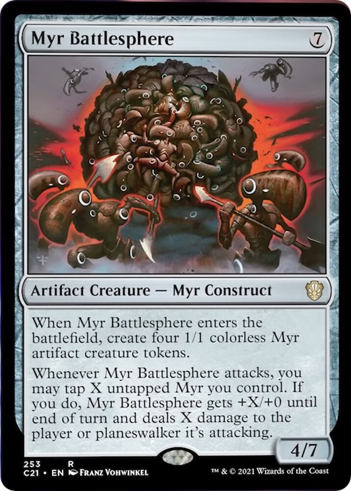 Myr Battlesphere 253/81 (Commander 2021)  | Good Games Modbury