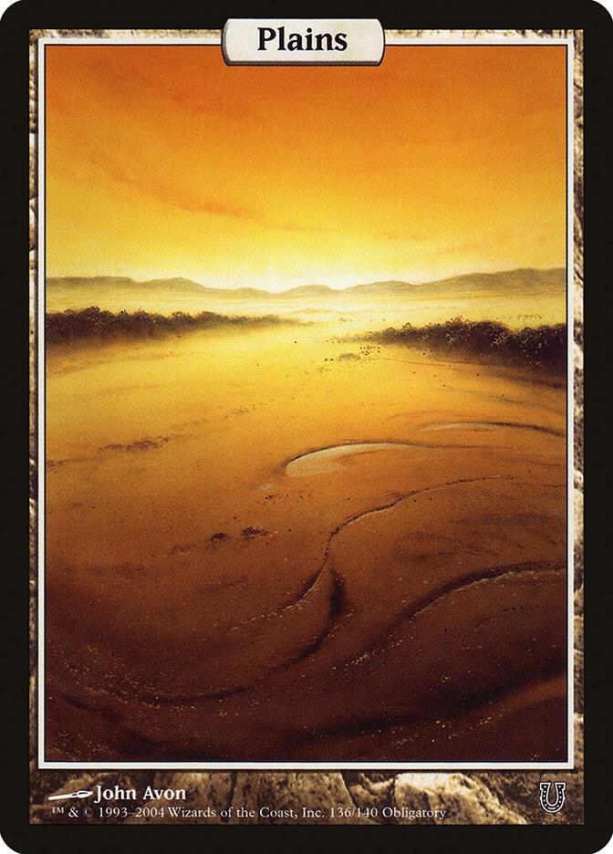 Plains 136/140 (Unhinged)  - Full Art | Good Games Modbury