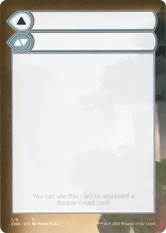 Helper Card (1/9) [Zendikar Rising Tokens] | Good Games Modbury