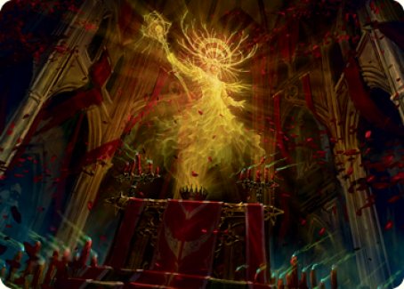 Katilda, Dawnhart Martyr Art Card [Innistrad: Crimson Vow Art Series] | Good Games Modbury