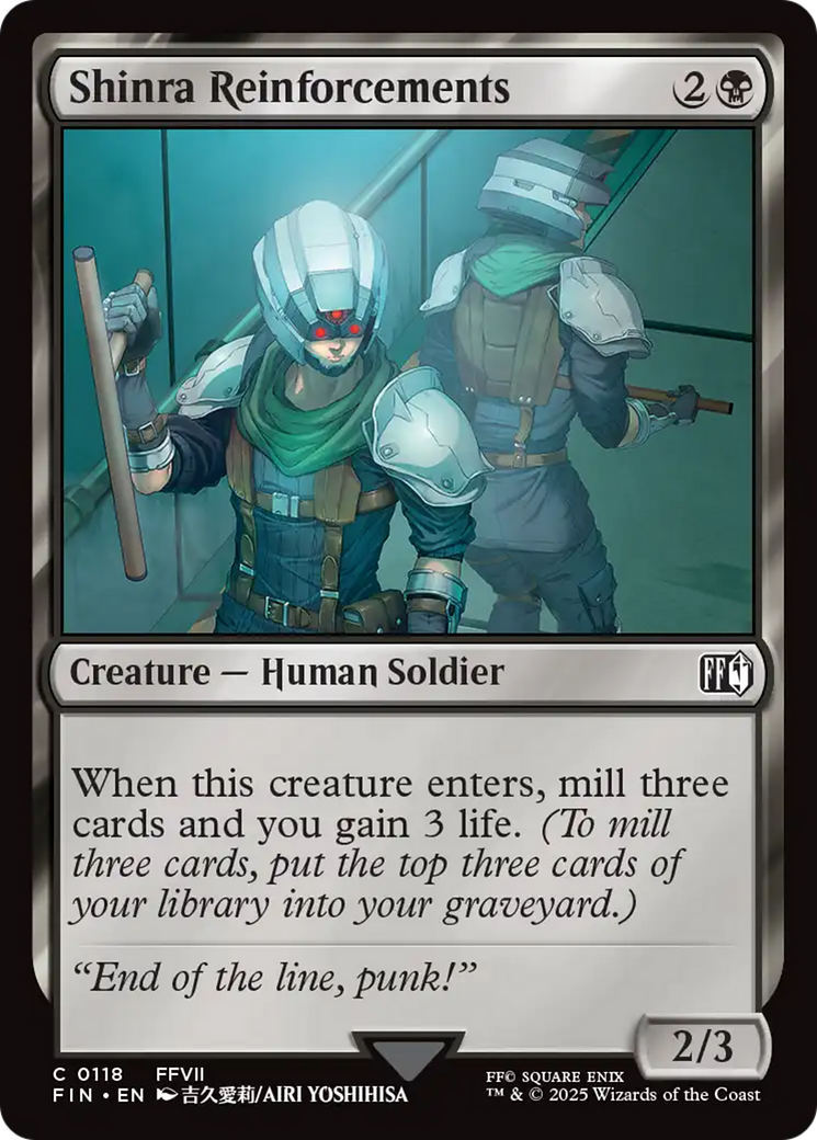 Shinra Reinforcements [FINAL FANTASY] | Good Games Modbury