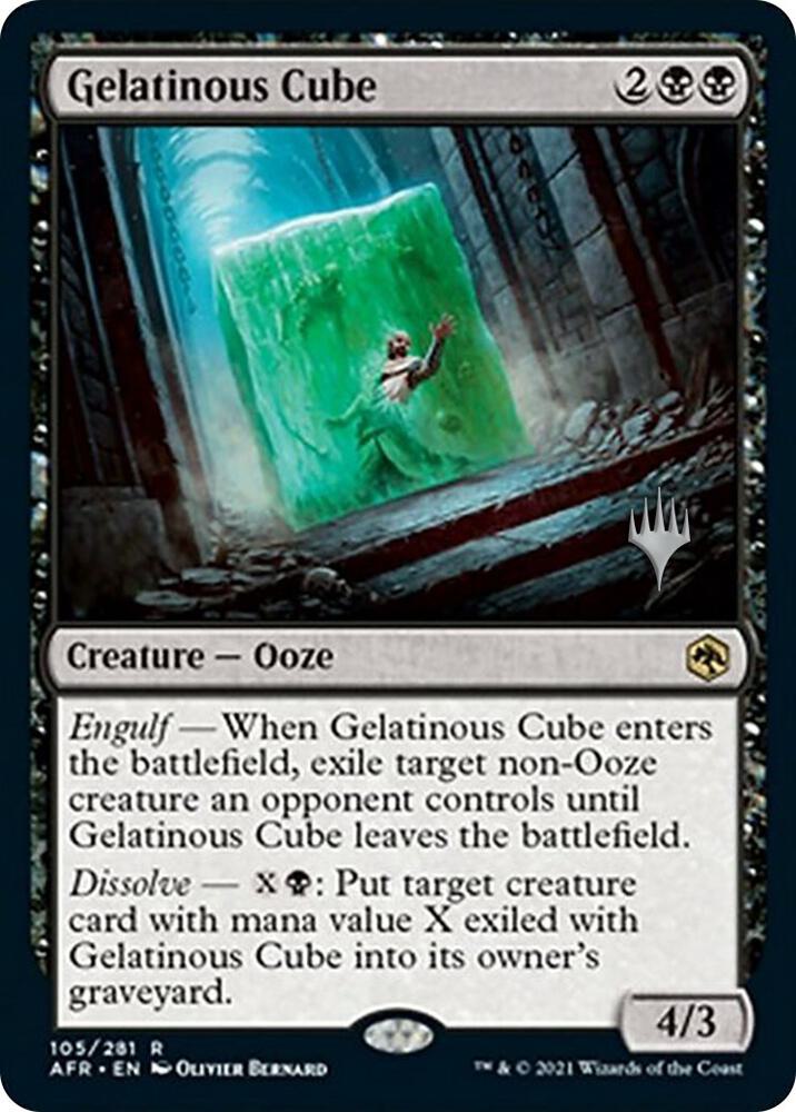 Gelatinous Cube 105p/241 (Promo Pack: Adventures in the Forgotten Realms)  | Good Games Modbury