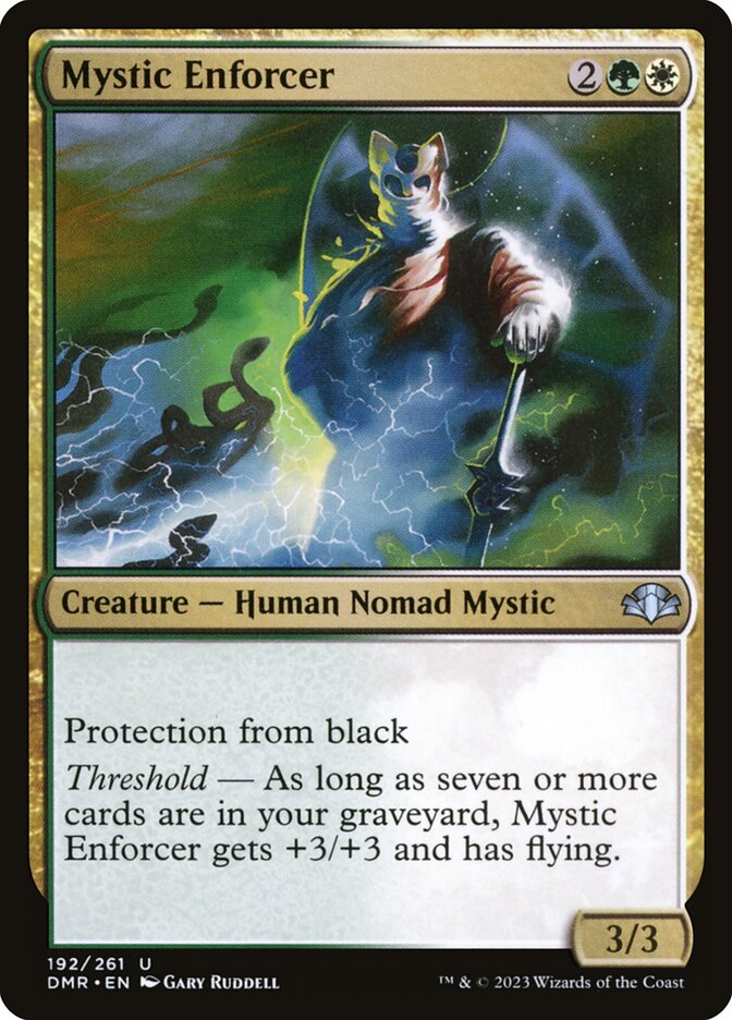 Mystic Enforcer 192/261 (Dominaria Remastered)  - Foil | Good Games Modbury