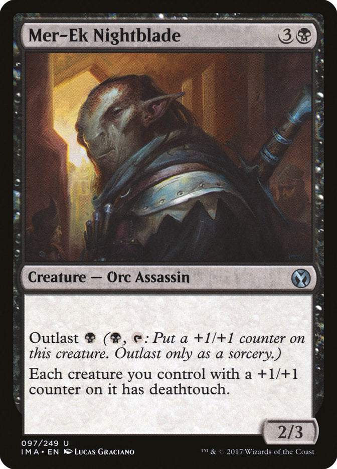 Mer-Ek Nightblade 97/249 (Iconic Masters)  - Foil | Good Games Modbury