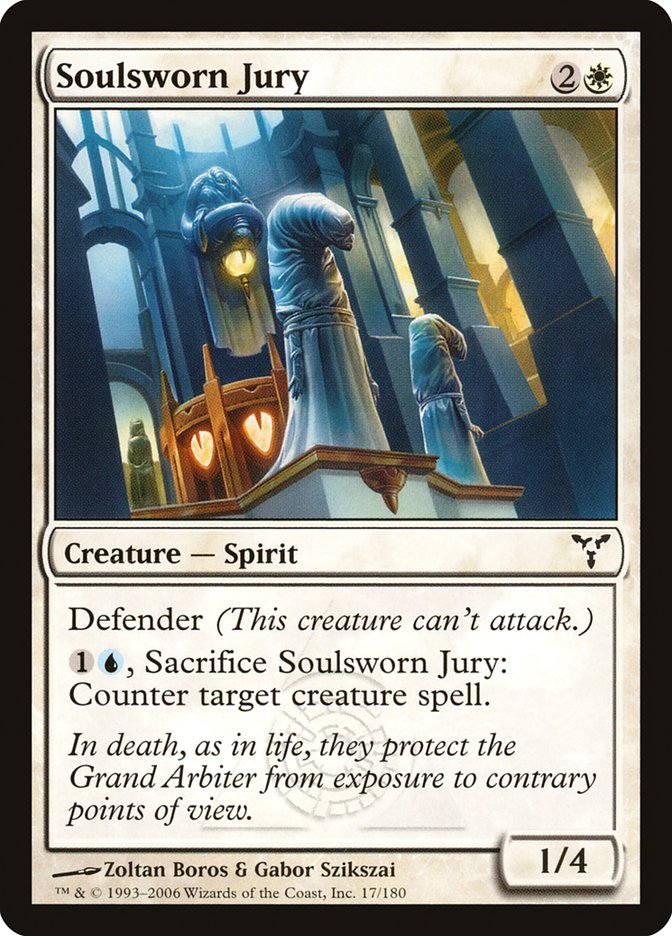 Soulsworn Jury 17/180 (Dissension)  | Good Games Modbury