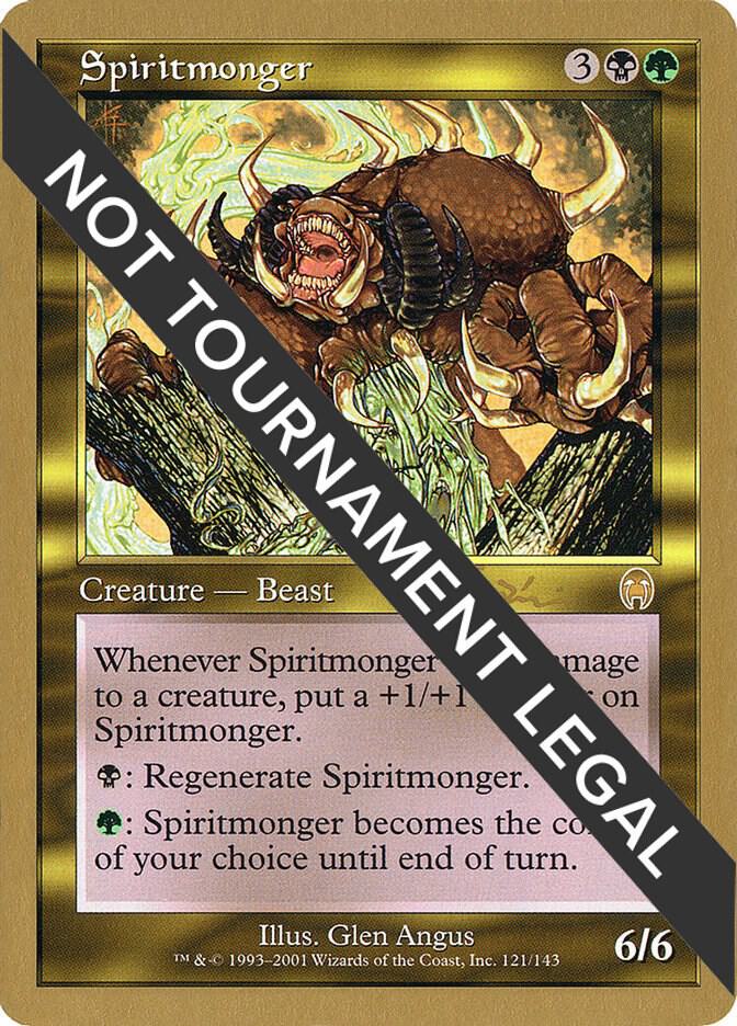 Spiritmonger 2001 Jan Tomcani APC jt121/138 (World Championship Decks)  | Good Games Modbury