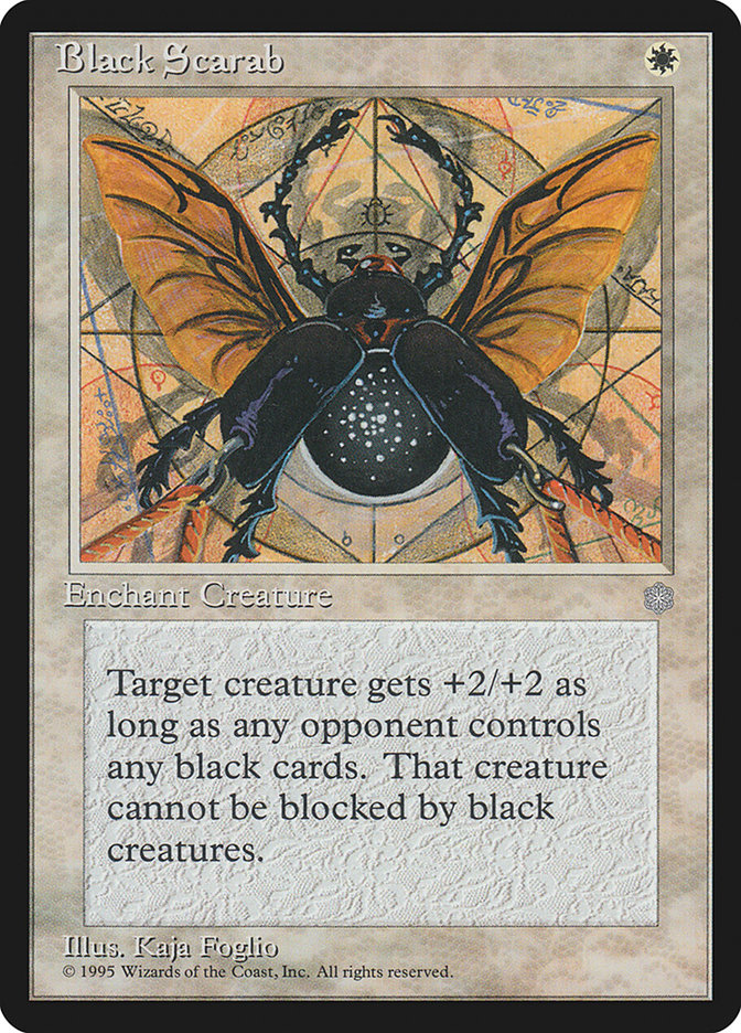 Black Scarab 6/383 (Ice Age)  | Good Games Modbury