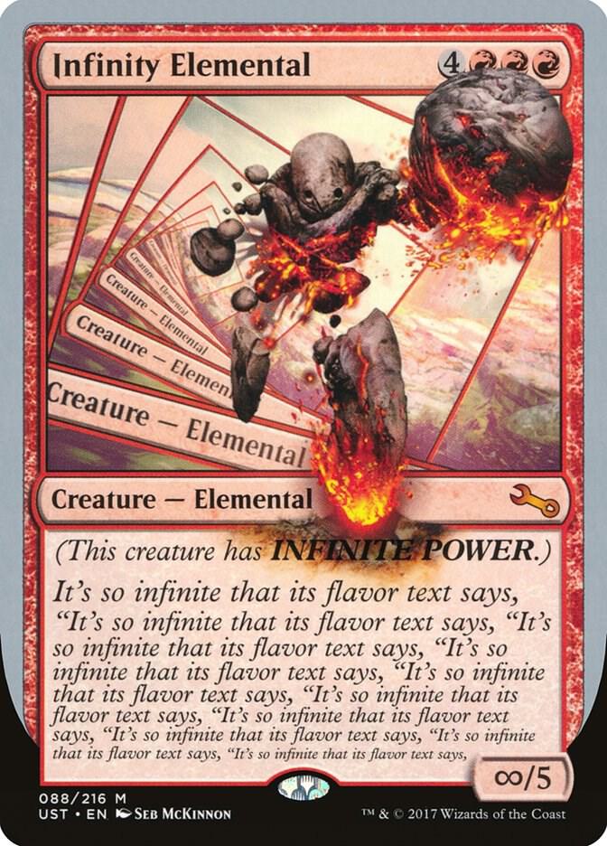 Infinity Elemental 88/216 (Unstable)  - Foil | Good Games Modbury