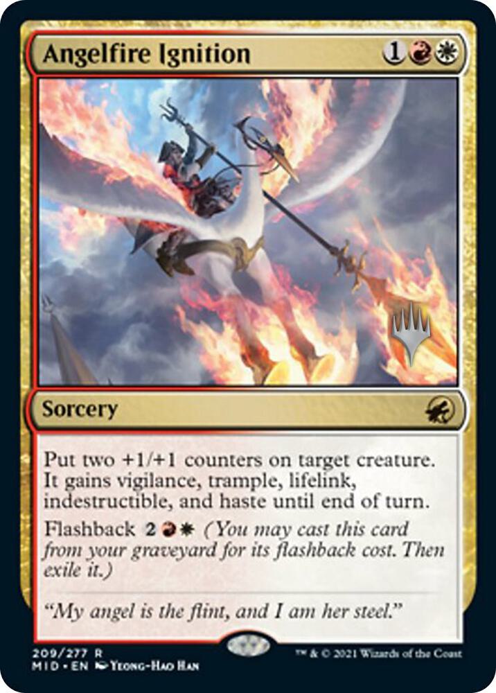 Angelfire Ignition 209 (Promo Pack: Innistrad: Midnight Hunt)  | Good Games Modbury