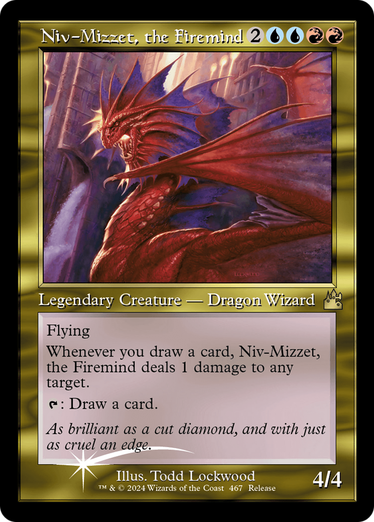 Niv-Mizzet, the Firemind (Retro Frame) [Ravnica Remastered] | Good Games Modbury