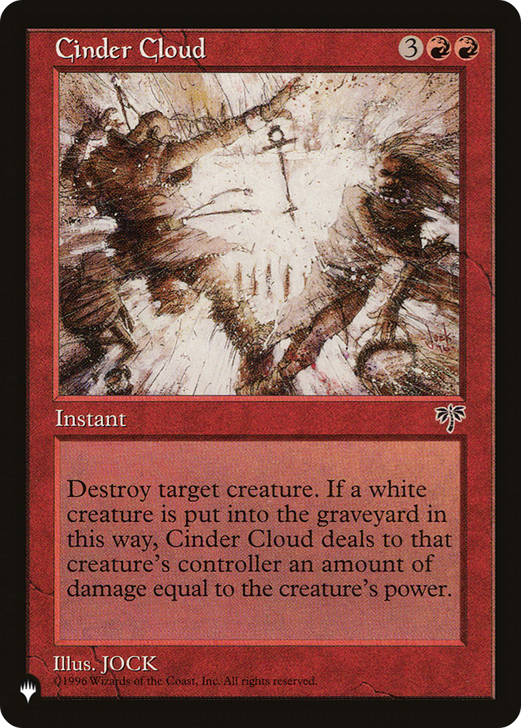 Cinder Cloud [The List Reprints] | Good Games Modbury