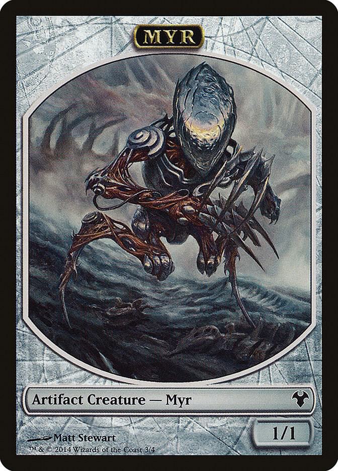 Myr Spirit Double Sided Token 3 // 2 (Magic Modern Event Deck)  | Good Games Modbury