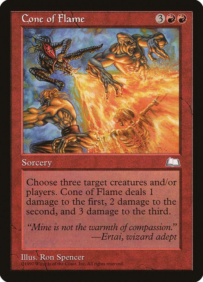 Cone of Flame 95/167 (Weatherlight)  | Good Games Modbury