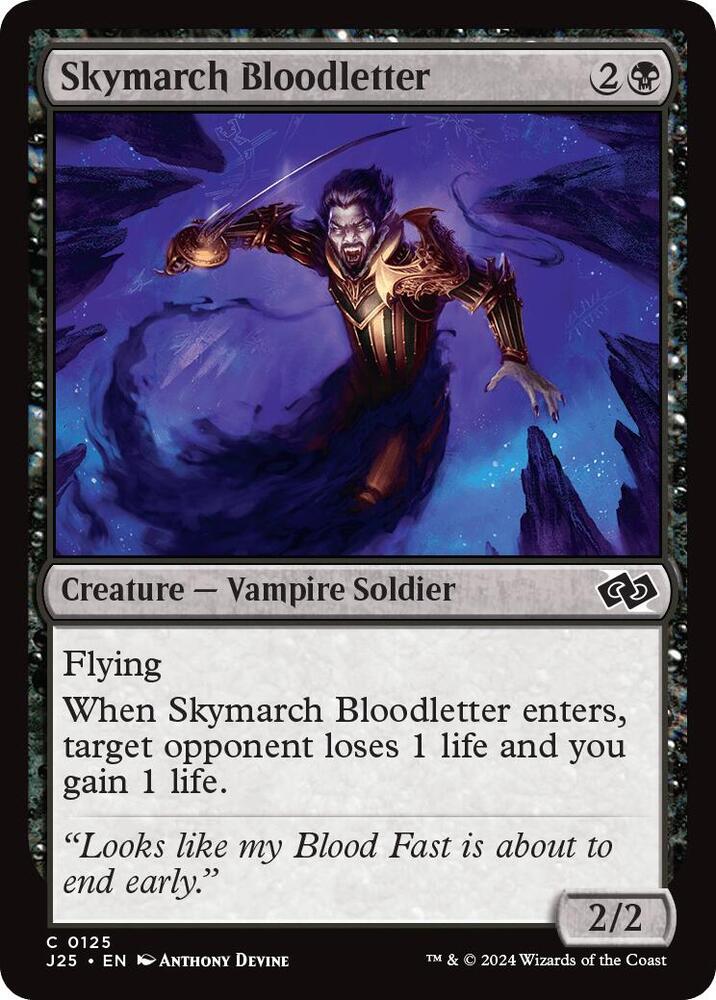 Skymarch Bloodletter 125/779 (Foundations Jumpstart)  | Good Games Modbury