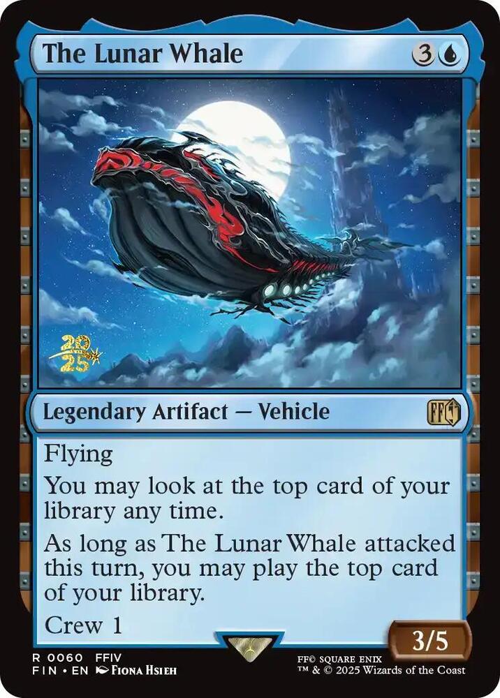 The Lunar Whale 60s/116 (Prerelease Cards)  - Foil | Good Games Modbury