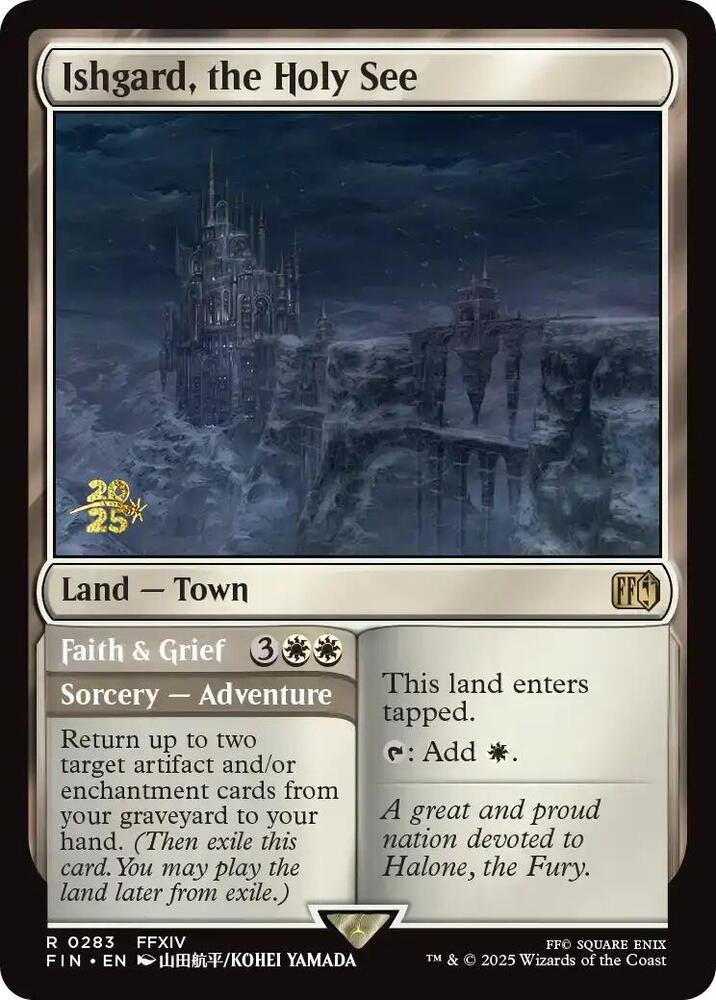 Ishgard the Holy See 283 (Prerelease Cards)  - Foil | Good Games Modbury