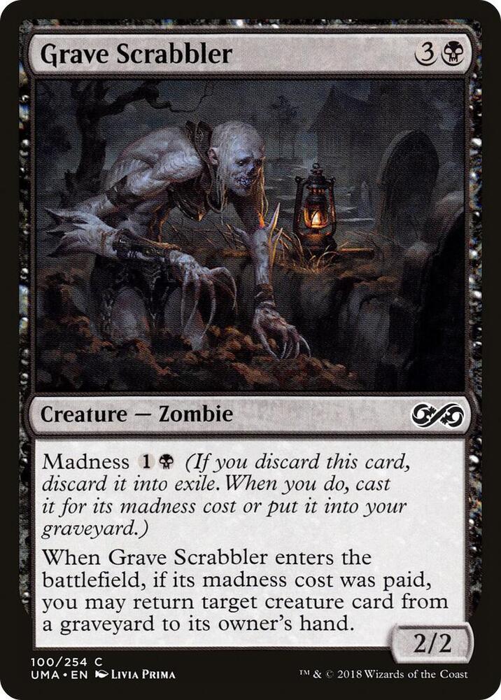 Grave Scrabbler 100/254 (Ultimate Masters)  - Foil | Good Games Modbury