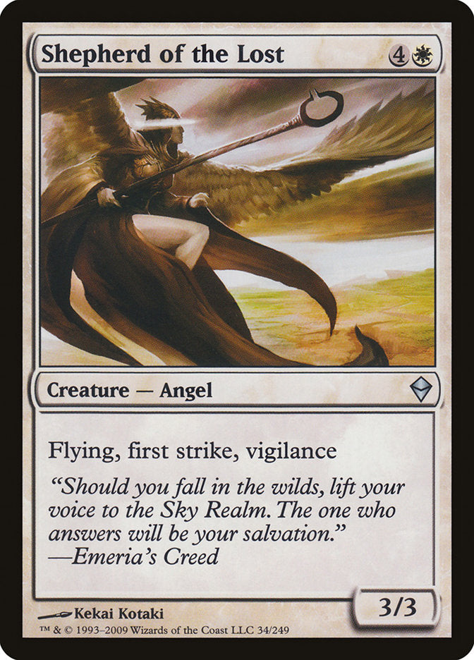 Shepherd of the Lost 34/249 (Zendikar)  - Foil | Good Games Modbury