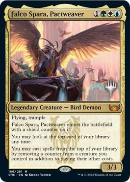 Falco Spara Pactweaver 186 (Promo Pack: Streets of New Capenna)  | Good Games Modbury