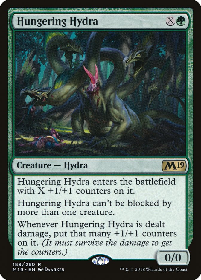 Hungering Hydra [Core Set 2019] | Good Games Modbury