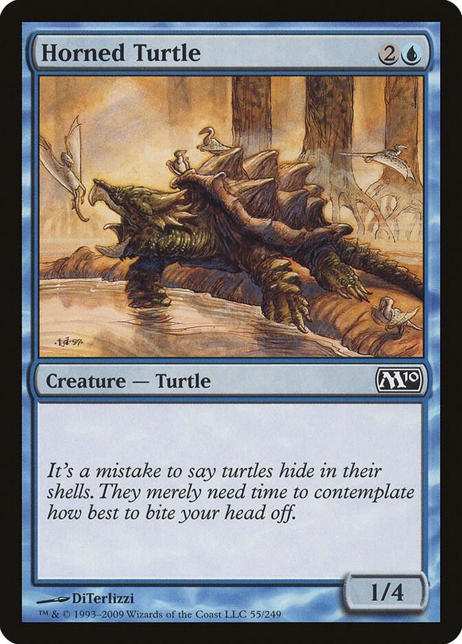 Horned Turtle 55/249 (Magic 2010 (M10))  | Good Games Modbury