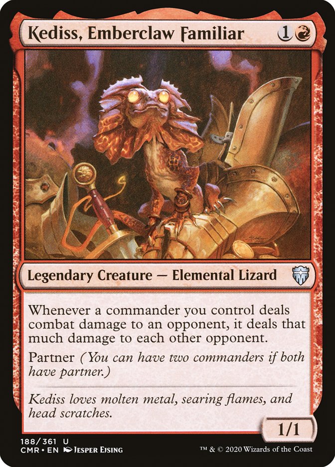 Kediss, Emberclaw Familiar [Commander Legends] | Good Games Modbury