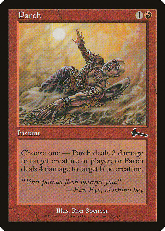 Parch 86/143 (Urza's Legacy)  | Good Games Modbury