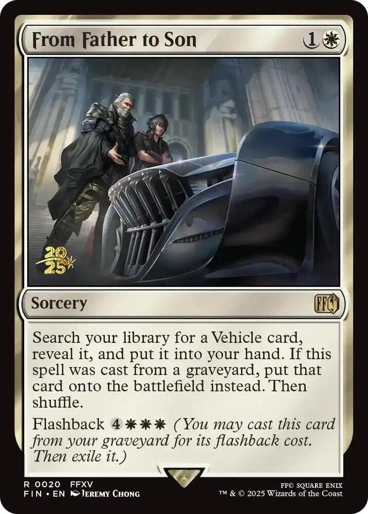From Father to Son 20s/116 (Prerelease Cards)  - Foil | Good Games Modbury