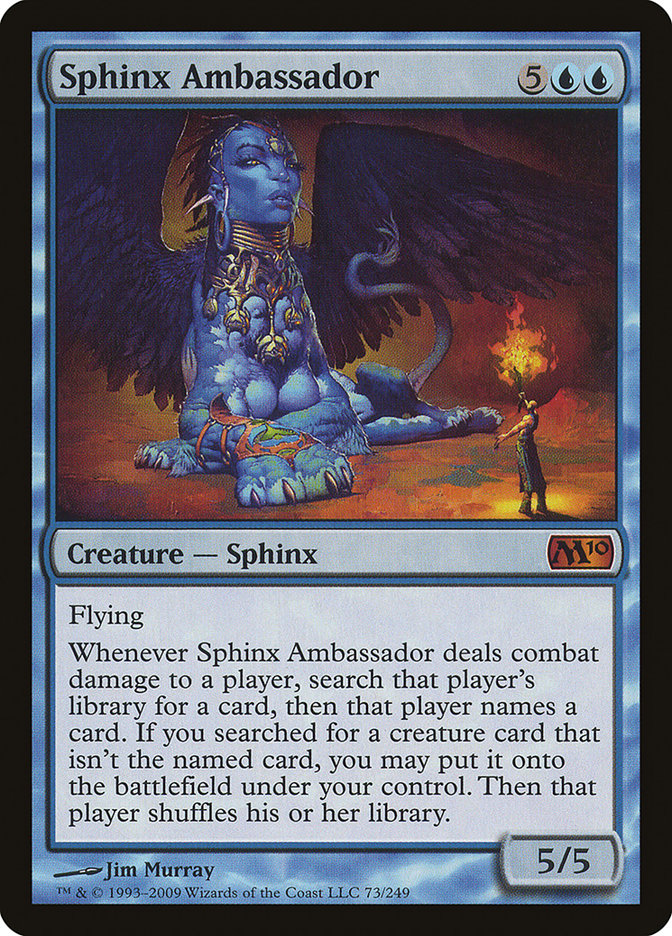 Sphinx Ambassador 73/249 (Magic 2010 (M10))  - Foil | Good Games Modbury