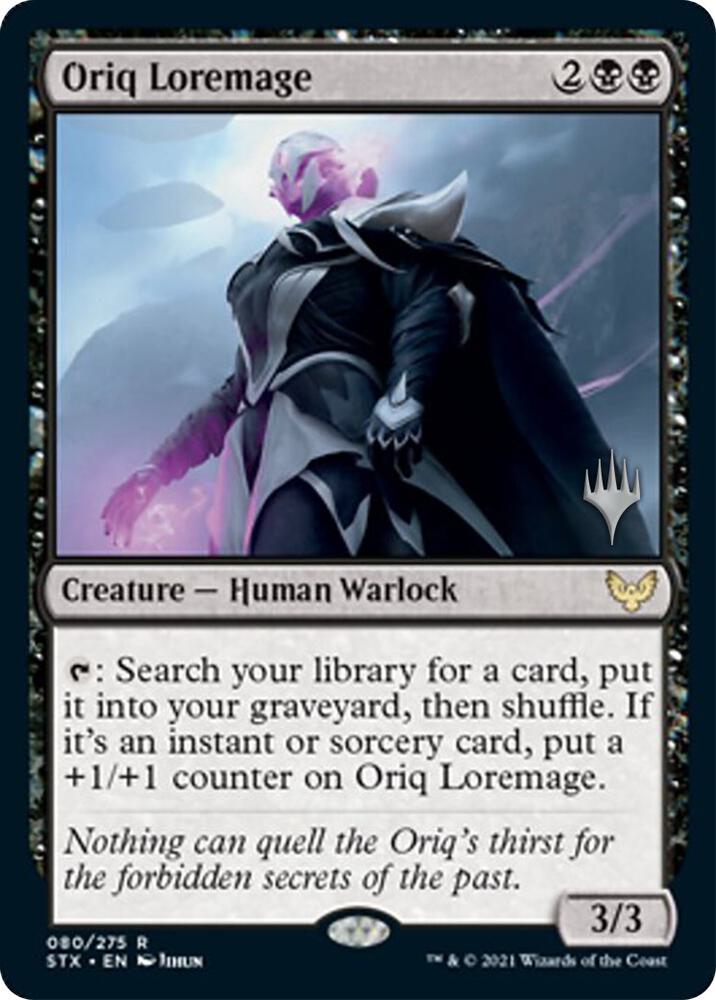 Oriq Loremage 80 (Promo Pack: Strixhaven)  | Good Games Modbury