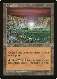 Brushland (Oversized) [Oversize Cards] | Good Games Modbury