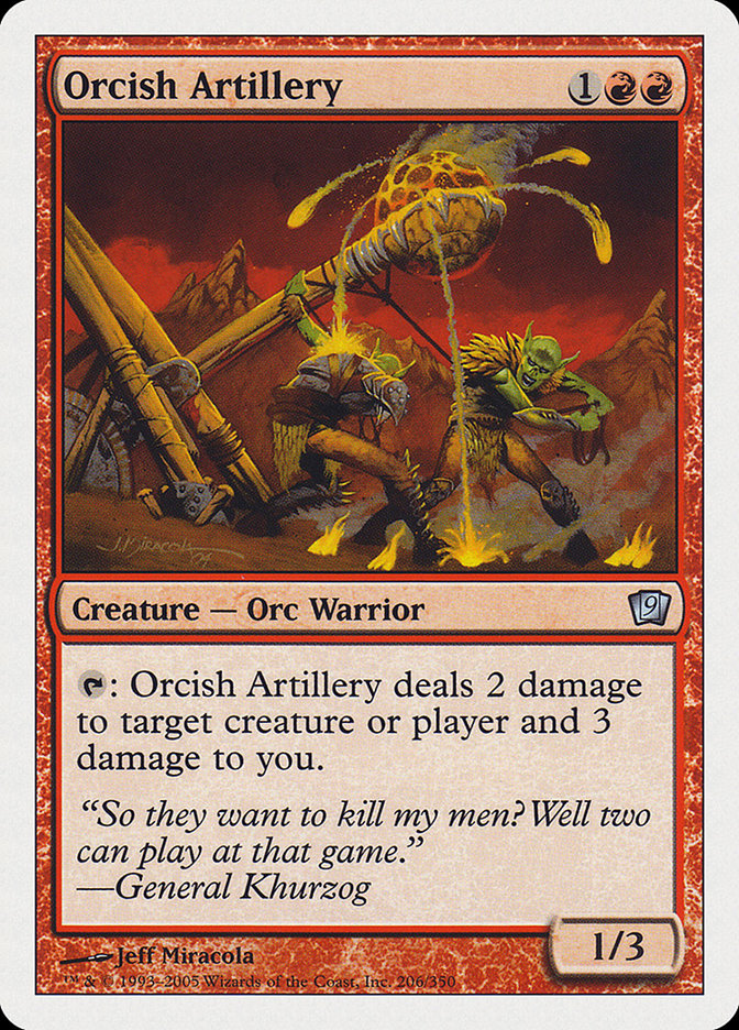 Orcish Artillery [Ninth Edition] | Good Games Modbury