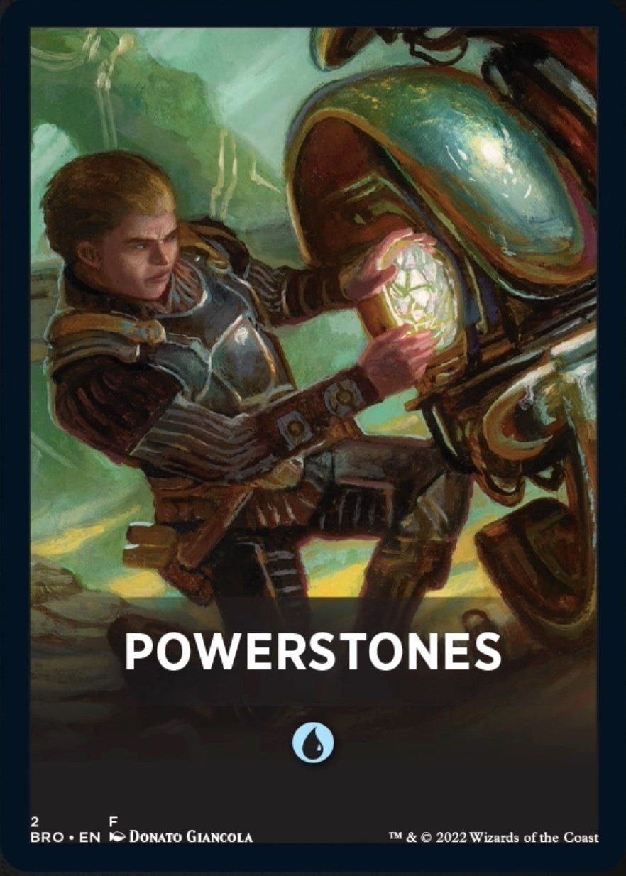 Powerstones Theme Card [The Brothers' War Tokens] | Good Games Modbury