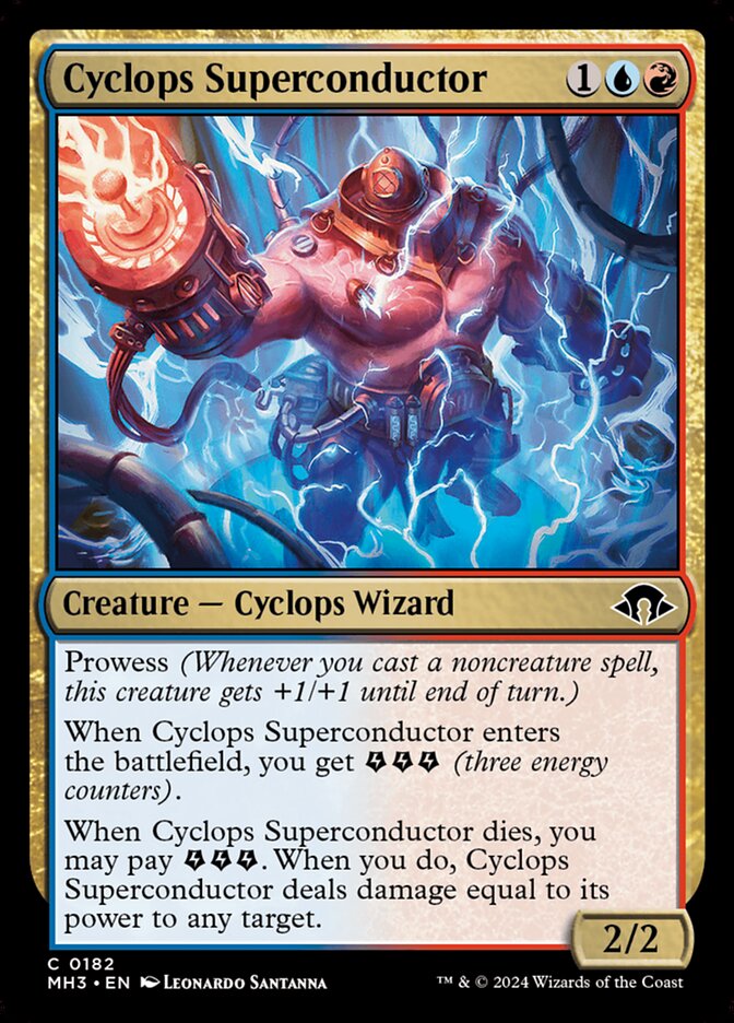 Cyclops Superconductor 182 (Modern Horizons 3)  - Foil | Good Games Modbury