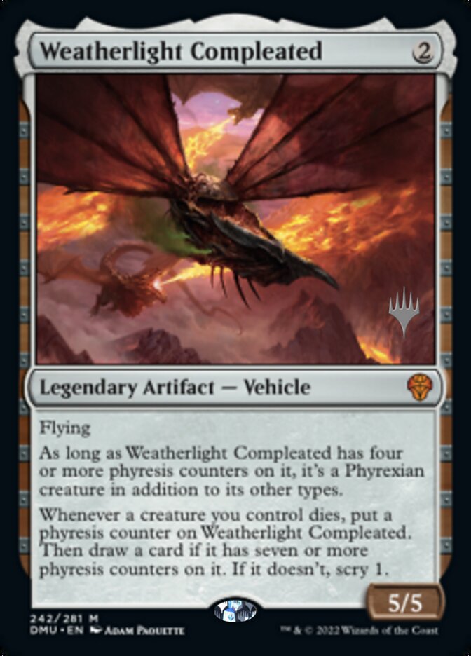 Weatherlight Compleated (Promo Pack) [Dominaria United Promos] | Good Games Modbury
