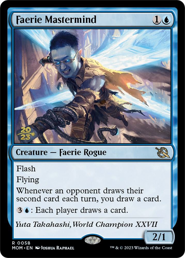 Faerie Mastermind 58s/162 (Prerelease Cards)  - Foil | Good Games Modbury