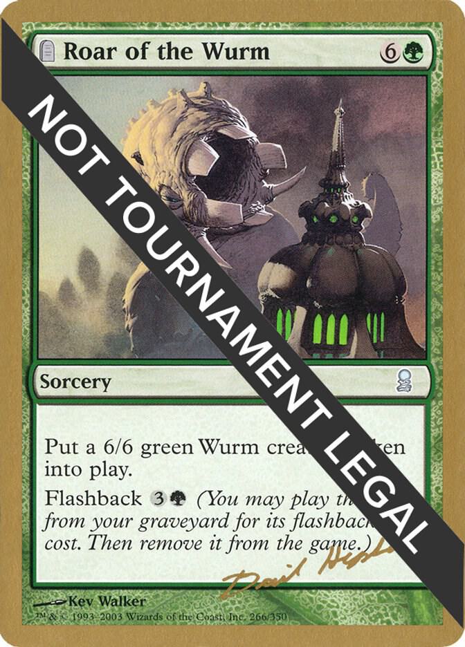 Roar of the Wurm 2003 Dave Humpherys ODY dh266/142 (World Championship Decks)  | Good Games Modbury