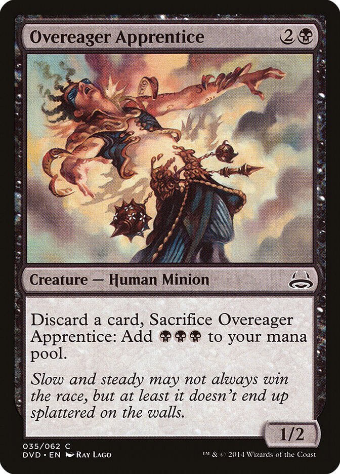 Overeager Apprentice (Divine vs. Demonic) [Duel Decks Anthology] | Good Games Modbury