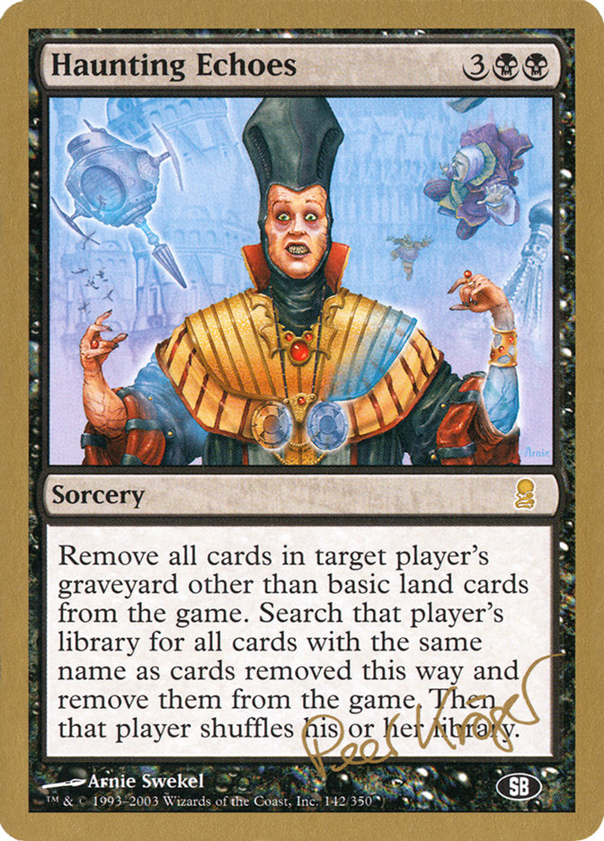 Haunting Echoes (Peer Kroger) (SB) [World Championship Decks 2003] | Good Games Modbury