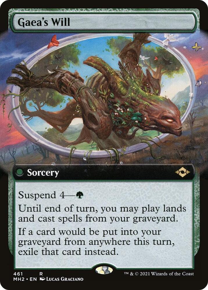 Gaeas Will Extended Art 461 (Modern Horizons 2)  - Foil | Good Games Modbury