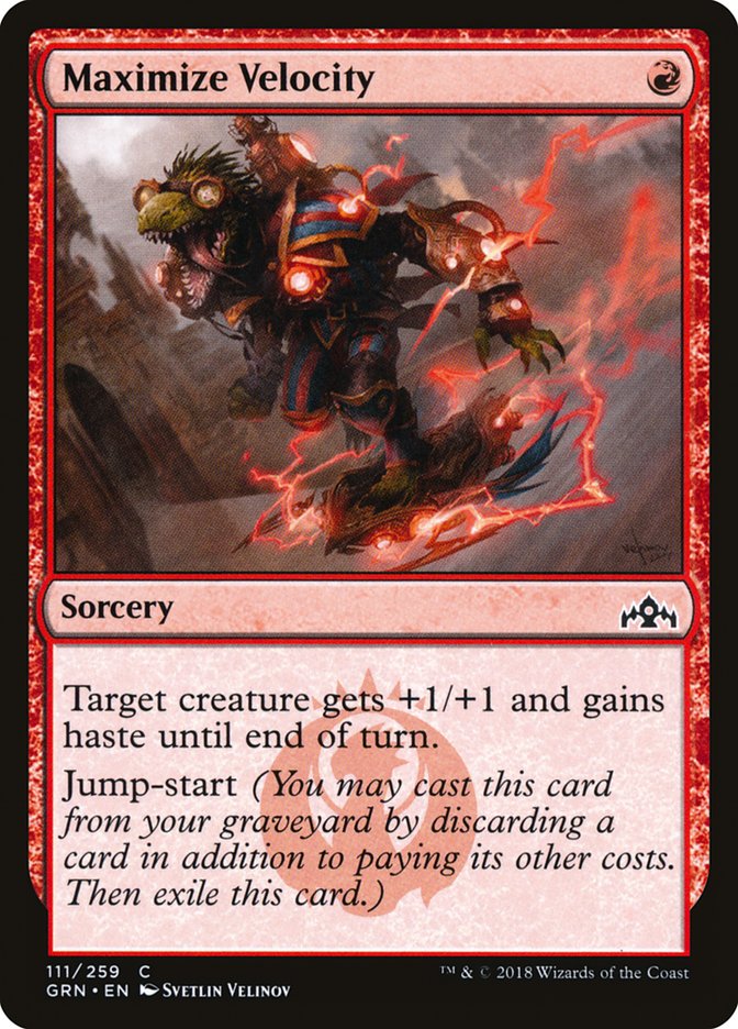 Maximize Velocity 111/259 (Guilds of Ravnica)  | Good Games Modbury